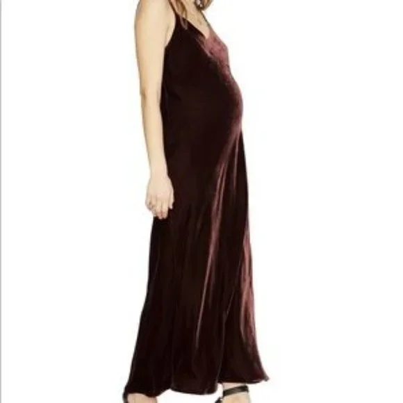 Hatch Brown Velvet Dress
